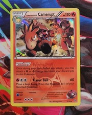 Team Magma's Camerupt 2/34 Double Crisis Holo, Pokemon TCG Card, (MP)
