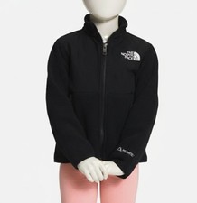 The North Face Unisex Kids Black Denali Water Repellant Fleece Jacket Size 6T