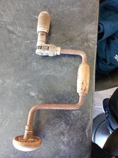 Vintage Stanley No 78 - 10 IN Sweep Ratchet Hand Drill Brace Old Tool