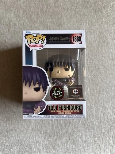 AS-IS: Funko POP! Animation: Jujutsu Kaisen Toji Fushiguro (Chase) (Glow) Excl.