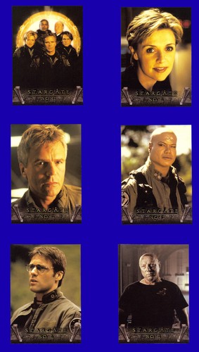 2000 Rittenhouse Stargate SG-1 Previews KOMPLETTSATZ (6/6) - /2000 - Gem Mint