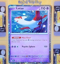 Pokemon Latias Black Star Promo 139 Cosmos Holo Swirl NM