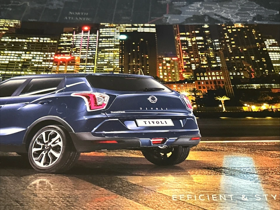 The Ssangyong Tivoli Range Original Car Sales Brochure - Image 2 of 4