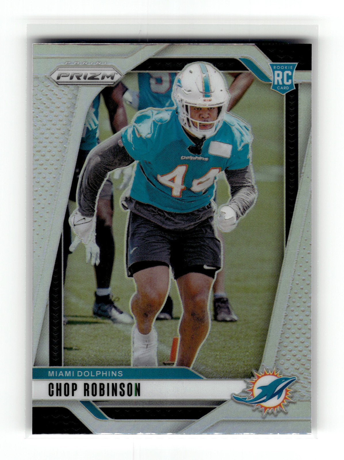 Chop Robinson 2024 Panini Prizm #319 Rookie Miami Dolphins Silver RC