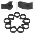 50 Pcs Anti-loss Silicone Ring Phone Hanging Strap Rings Lost Lanyard Set Man