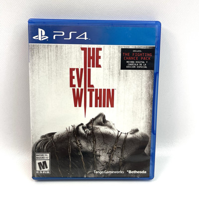 Play Station 4 The Evil Within PS4 Horror Video Game Spanish Edition