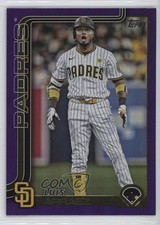 2025 Topps Series 2 Purple Rainbow Foilboard 96/250 Luis Arraez #393 1hb1