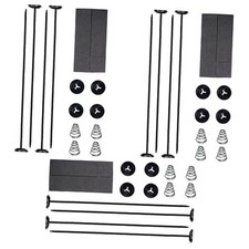 Automotive Fan Mounting Kit, Radiator Fan Zip Ties Clips Mounting Kit, 3 Set