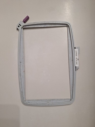 HUSQVARNA VIKING Lot Of 4 Embroidery Hoops 240x150 120x120 100x100 + Training CD - Picture 4 of 10