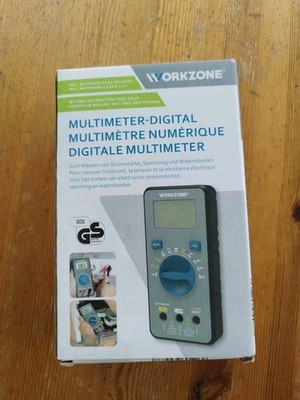 Workzone Digital Multimeter Messgerät Neu OVP