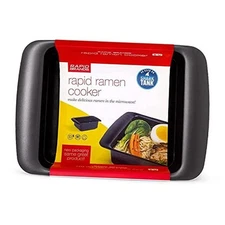 Rapid Ramen Cooker | Microwavable Cookware for Instant Ramen | BPA 1-Pack Black