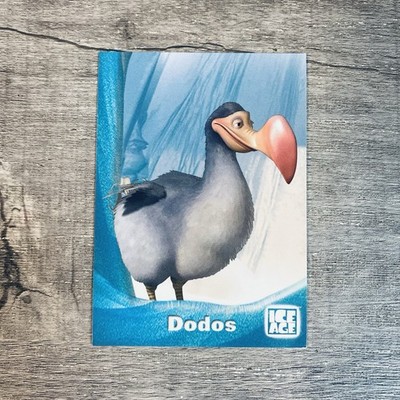 Vintage 2002 Hero Factory Ice Age Trading Card Dodo Bird