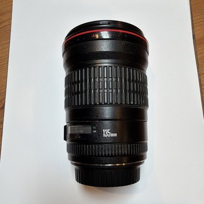 Canon EF 135mm f/2 L Series Telephoto Lens