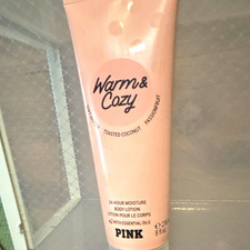 PINK Warm & Cozy 24-Hour Moisture Body Lotion Soft Vanilla Coconut 8 fl oz
