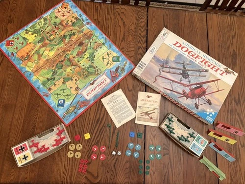 VTG Retro American Heritage DOGFIGHT WW1 Air Battle Game by Milton Bradley MB
