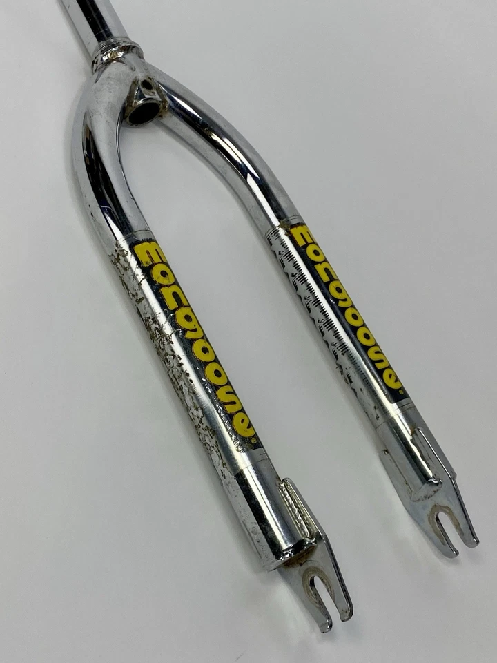 1985 Mongoose Californian BMX Fork Threaded 1 in Old School 80s Chrome 20 in VTG - Image 2 of 4