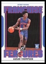 2023-24 Donruss #8 Ausar Thompson Detroit Pistons Franchise Features Basketball