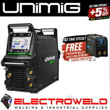 UNIMIG Envy Multi 250 AC/DC MIG TIG Stick Welder + Torch ACDC U11238