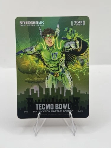 2026 Bo Jackson Battle Arena Tecmo Bowl Skyline Glow Krieghawk S46