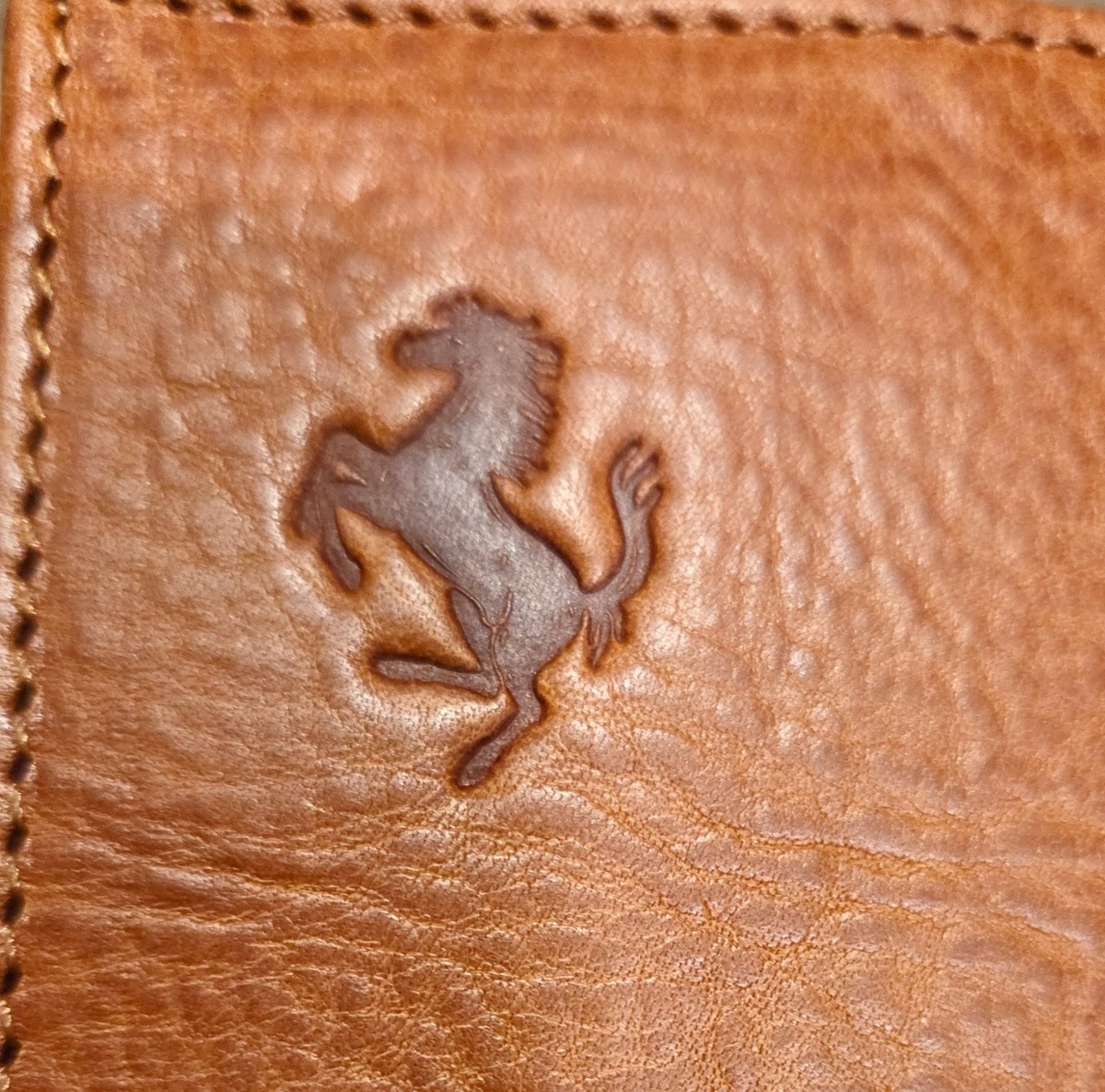 Vintage Ferrari Leather Business Card Holder by Schedoni Italy | eBay