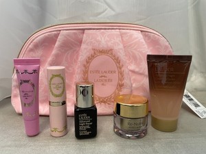 Estee Lauder x Ladure 6 Ensemble cadeau Pcs Re-Nutriv Ultimate Diamond Skincare Maquillage