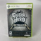 New ListingGuitar Hero: Metallica (Microsoft Xbox 360) CIB Complete Disc & Manual Tested