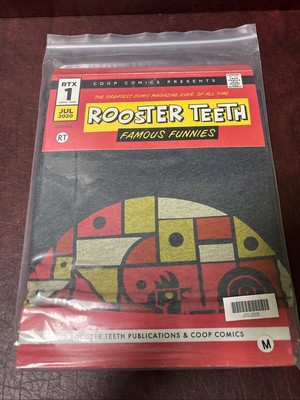 Rooster Teeth Coop Comics Shirt Don Pendleton Long Sleeve