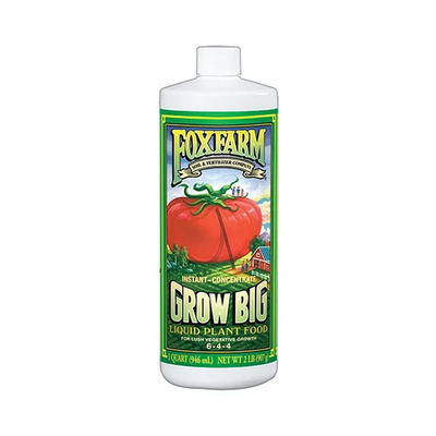 #ad FoxFarm Grow Big Soil Liquid Nutrient Plant Fertilizer 32oz $22.00