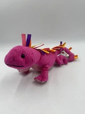Webkinz Ganz Ribbon Iguana HM775 Plush Stuffed Animal Toy 12” Long NO CODE