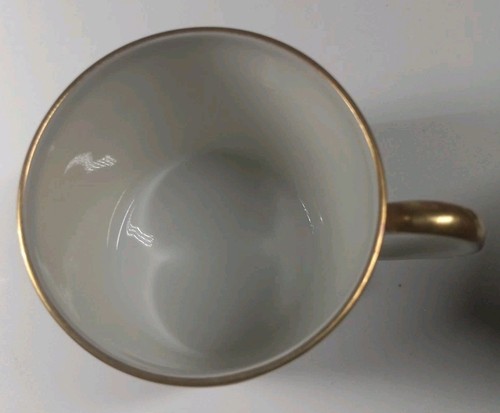 Suisse Langenthal Demitasse Geneve Coat Of Arms Gilded Rim and Handle Delicate - Picture 7 of 8