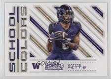 2018 Panini Contenders Draft Picks School Colors Dante Pettis #15 g0d