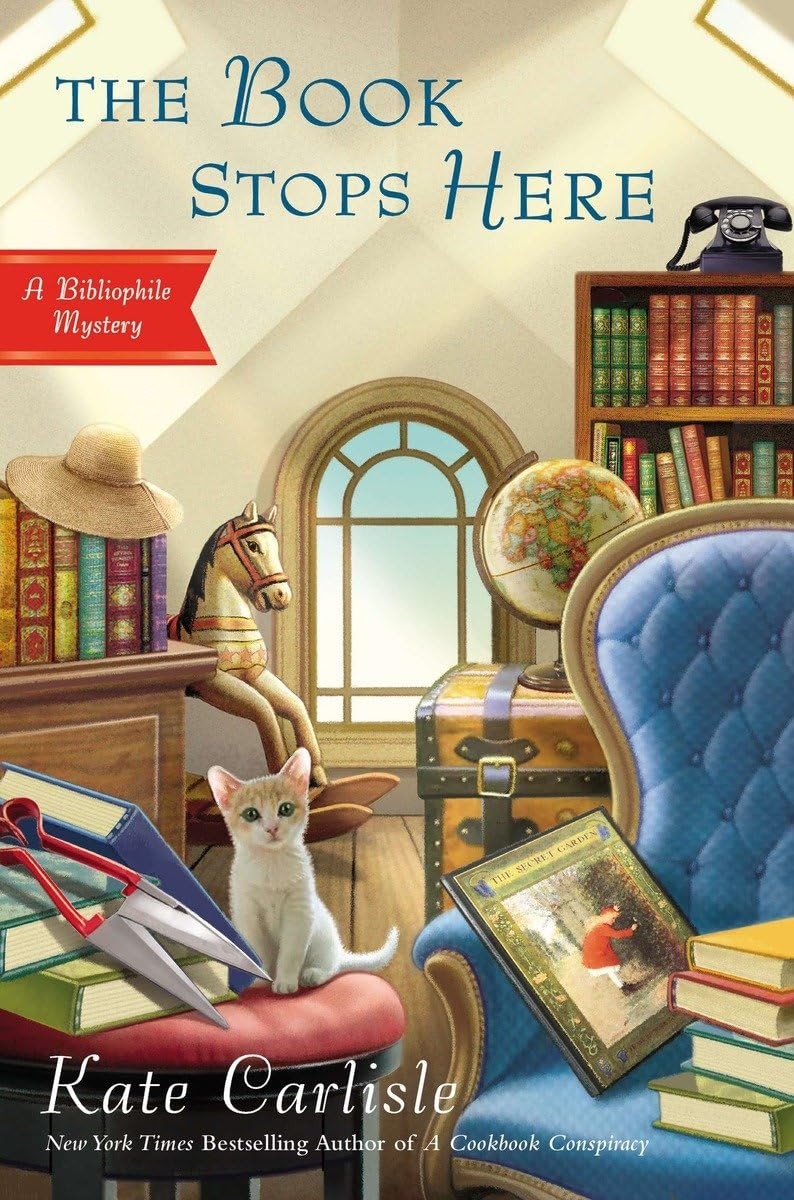 The Book Stops Here (Bibliophile Mystery)