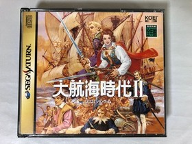Daikoukai Jidai II 2 Uncharted Waters Sega Saturn SS Koei Japan Import Tested