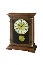 Image of Seiko Wooden Westminster Mantel Clock - Quarter Hour Chime - QXQ034B
