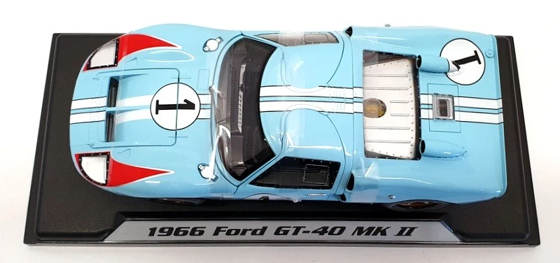 ACME 1/18 Scale Model Car SC411 - 1966 Ford GT-40 MkII #1 - Blue - Image 4 of 4