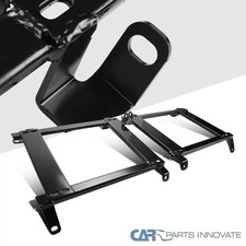 Fit 89-98 240sx S13 S14 Tensile Steel Racing Seat Bucket Mounting Brackets Rail