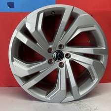 2020-2022 Volkswagen Atlas Cross Sport Wheel Rim 20x8 Silver 5 V Spoke