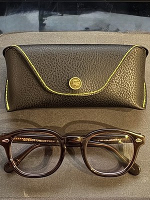 Moscot Lemtosh Brown Eyeglasses 49-24-145, Pre-Owned, Great Condition