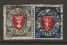 DANZIG Classics...Sc #179 & 187...Used...1924/37...SCV $11.25