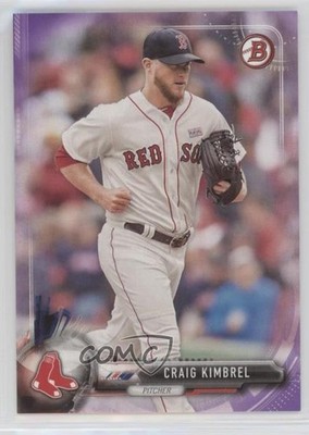 2017 Bowman Purple 35/250 Craig Kimbrel #24 0j6
