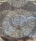 Set 4 Tiffin-Franciscan Tiffin Rose Marie Rosemarie MCM Luncheon Plates 8" — photo 3