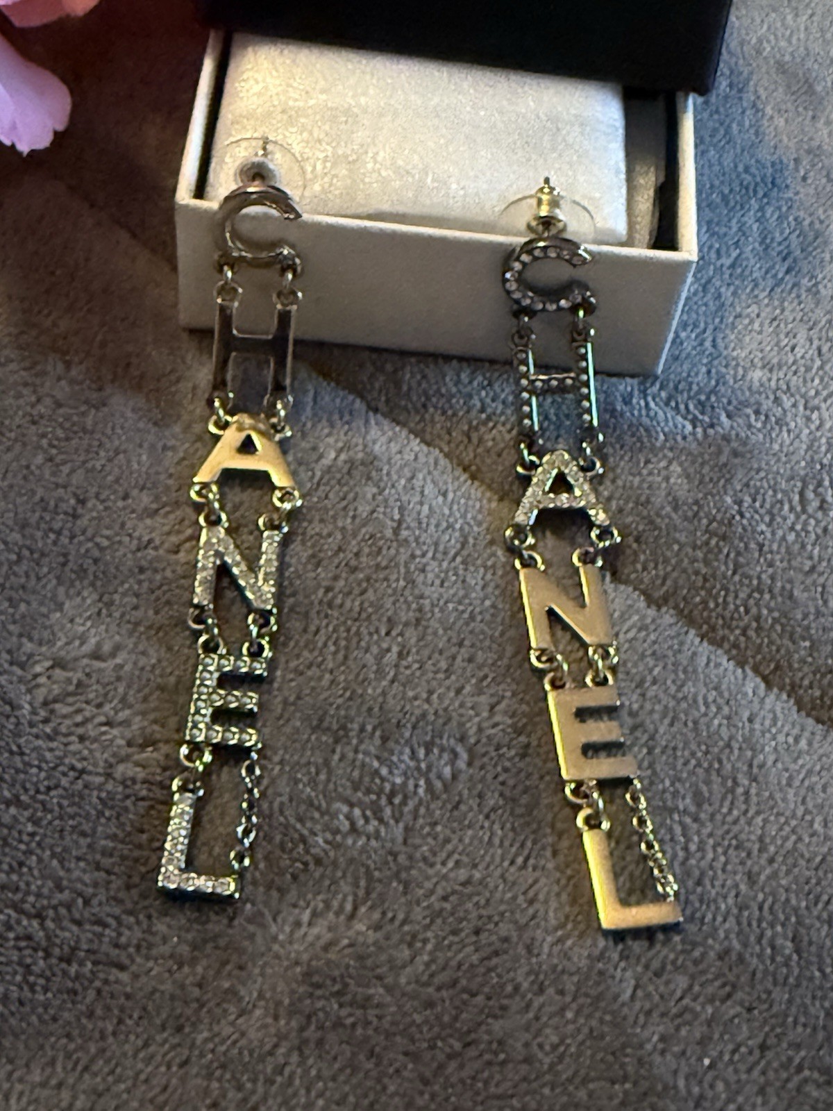 Chanel Authentic Dangling Earrings - image 5