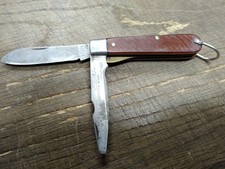 Navaja de Bolsillo De Colección Boker Tree Marca 9229 USA Electricistas 2 Hojas 6.5" Bonita Forma