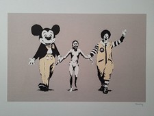 Banksy Art Print - Napalm - Certificate