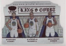 2019 Crown Royale The King's Court Red 19/49 D'Angelo Russell Draymond Green 7y2
