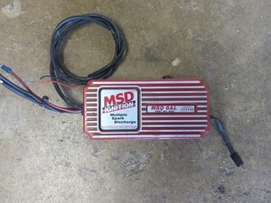 MSD 6AL 6420 Ignition Box And Rev Limiter NHRA Drag Race