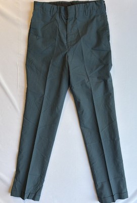 Vintage 50 s KORATRON Blue-Light Weight -Drop Loop Trousers 29 x 30.5 Rockabilly