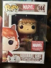 Funko Pop! Vinyl-Squirrel Girl Marvel 144 Collector Corps Exclusive + Protector