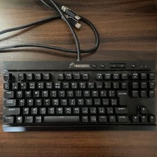 CORSAIR K65 TKL JP Silver Switch Mechanical Keyboard Used Tested