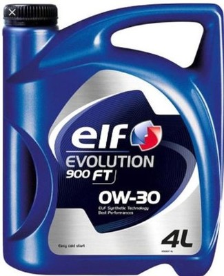 For ELF OLEJE 2195413 ENGINE OIL 0W-30 4L ELF EVOLUTION 900FT API SL/CF, ACEA